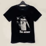 艾弗森男女同款T恤NBA篮球球星系列2016圆领艾佛森iverson