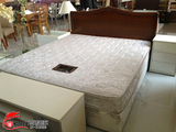 二手双人床/1米35带床垫/特价/民用家具出售/家具市场