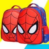 小学生书包1-3-4年级男童卡通3D蜘蛛侠双肩包幼儿园书包 3-6-10岁