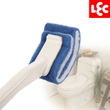 日本进口LEC免洗剂马桶刷软毛刷创意长柄厕所刷卫生间洁厕刷