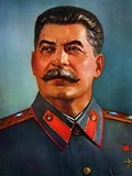 苏联统帅斯大林标准肖像 革命领袖 家居饭店咖啡馆餐厅装饰画SDL1