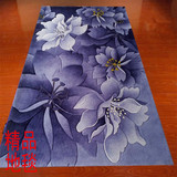 高档豪华欧式地毯 手工雕花进口纯新西兰羊毛地毯 客厅茶几可定制