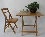 楠竹折叠方桌户外折叠小桌子可折叠麻将桌简易书桌便携式餐桌实木