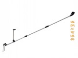 铝合金可收缩1.5米台钓竿鱼竿碳素竿支架台钓配件钓鱼竿配件