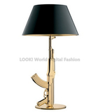 意大利FLOS Guns系列客厅简约创意台灯 卧室装饰金枪桌灯阳台台灯