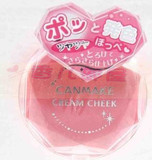 日本代购 CANMAKE VIVI模特莉娜代言 甜美水润膏状腮红 多种单色