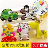 可爱动物冰箱贴磁贴韩国创意卡通立体儿童早教软胶磁吸铁石装饰贴