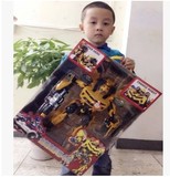 变形玩具超变金刚4 大黄蜂擎天柱领袖级机器人模型3C正版男孩玩具