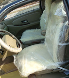 一次性汽车座套 汽车一次性座套座椅套清洁维修防护1000个塑料套