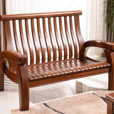 中式橡木全实木沙发自由组合u型木质纯实木大小户型客厅沙发家具