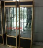深圳精品展柜 精品 展示柜 钛合金展柜 玻璃展柜 样品柜化妆品柜