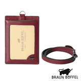 BRAUN BUFFEL 绅士系列压纹证件夹（红色）