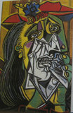 代写代寄明信片 世界名画·毕加索：哭泣的女人（朵拉） 含邮资