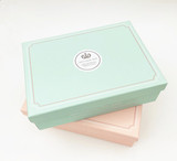 新款清新礼品盒高档化妆品包装盒 薄荷绿礼盒 生日礼盒 内衣礼盒