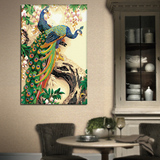 超大副 diy数字油画手绘动物客厅风景欧式现代简约 装饰画 孔雀