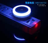 智能LED自动感应光控灯 节能温馨床头灯 创意天使眼夜灯 蓝色圆环