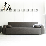 小户型布艺沙发组合日式简约单人双人三人沙发客厅书房创意小沙发