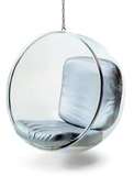 定做透明泡泡椅|有机玻璃球椅|亚克力创意吊椅|秋千椅亚克力座椅