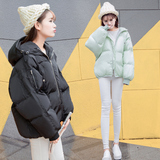 韩国冬季新款棉衣女大码宽松显瘦加厚学生羽绒棉外套短款面包服潮