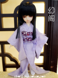 【幻阁】紫蕊◆日本和服◆花魁浴衣◆BJD娃衣 1/3 1/4 1/6 AZONE