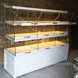 限量特价新款高档欧式烤漆面包柜架展柜玻璃蛋糕店展示专柜中岛柜