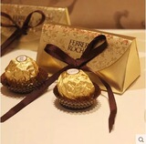 意大利进口费列罗巧克力结婚喜糖2粒成品礼盒装婚庆包邮
