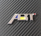汽车改装金属标牌/ABT金属贴标/汽车金属车贴 大众改装金属贴包邮