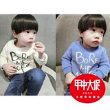韩国代购童装15年新款男女童卫衣宝宝儿童装加厚加绒冬款小童潮