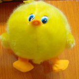 可爱小黄鸭鸭玩偶毛绒玩具拍打会叫的小鸭子公仔 儿童生日礼物