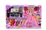 特价包邮barbie芭比洋娃娃套装大礼盒影院家公主梦幻衣橱儿童玩具