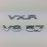 丰田兰德酷路泽后标VXR V8 5.7排量标汽车后备箱标 丰田尾标车标
