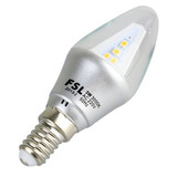 佛山照明FSL尖泡LED蜡烛灯泡 E14小螺口尖泡 LED节能灯3w水晶灯泡