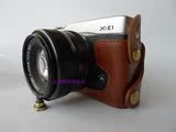 富士X-E1真皮相机包原装设计X-E2微单相机底座XE2 XE2S相机包皮套
