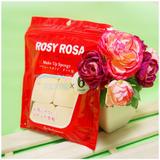 日本直邮  rosyrosa化妆海绵吸水果冻化妆海绵棉块粉扑菱形6个