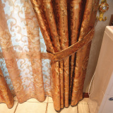 雅熙莱帝遮光欧式客厅卧室高档隔热音布料窗帘定做 舒莱尔-新品