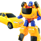 简单变形车模变形金刚变形汽车变形机器人大黄蜂变身玩具车