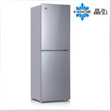 全国联保晶弘 BCD-185CKJ5月冷藏冷冻冰箱双门式金属拉丝一级冰箱