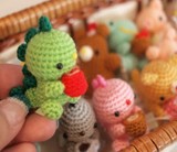 DIY毛线娃娃/公仔/玩偶/手工编织/钩针玩偶材料包 恐龙宝宝