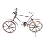 创意纯手工铁艺复古单车自行车模型小摆件工艺品同学朋友生日礼物