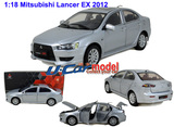 特价 东南三菱 蓝瑟翼神Lancer EX 2012款 原厂 1:18 汽车模型 银