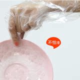振兴加厚一次性手套薄膜透明家务美容餐饮食品PE手套全新塑料卫生