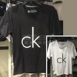 美款CK Calvin Klein代购正品夏季新款男装纯色logo圆领短袖T恤衫