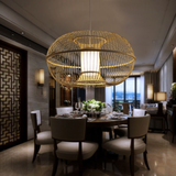 现代新中式灯 创意个性艺术餐厅大吊灯 东南亚风格灯具主卧室灯饰
