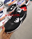 台湾专柜正品代购NIKE耐克AIR MAX90 男女鞋增高氣墊鞋休闲鞋黑白