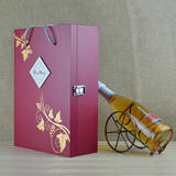 高档红酒纸盒葡萄酒纸卡盒红酒包装盒特种纸盒双支礼盒现货热卖