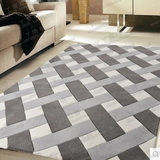 欧式中式美式宜家地毯简约现代客厅茶几长方形地毯样板间地毯定制