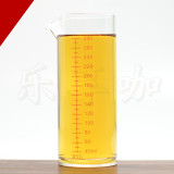 特价包邮 高品质透明玻璃带刻度量杯 果汁饮料刻度杯耐高温280ml