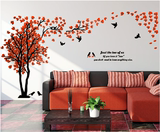 情侣树 3D水晶立体亚克力墙贴 特价包邮电视客厅书房沙发背景墙饰