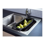 IKEA巴霍曼水槽洗菜盆沥水架 厨房洗菜篮塑料沥水架 沥水篮