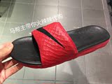 Nike/耐克 Benassi Solarsoft男子拖鞋705474-600 黑红